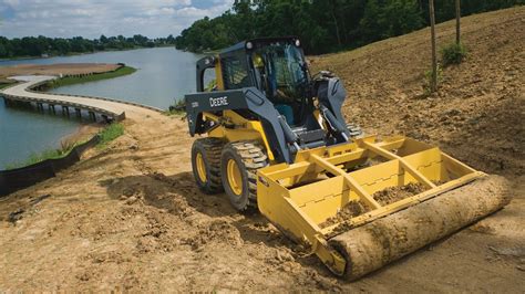 jhon deere skid steer|All About Skid Steer Loaders and Attachments .